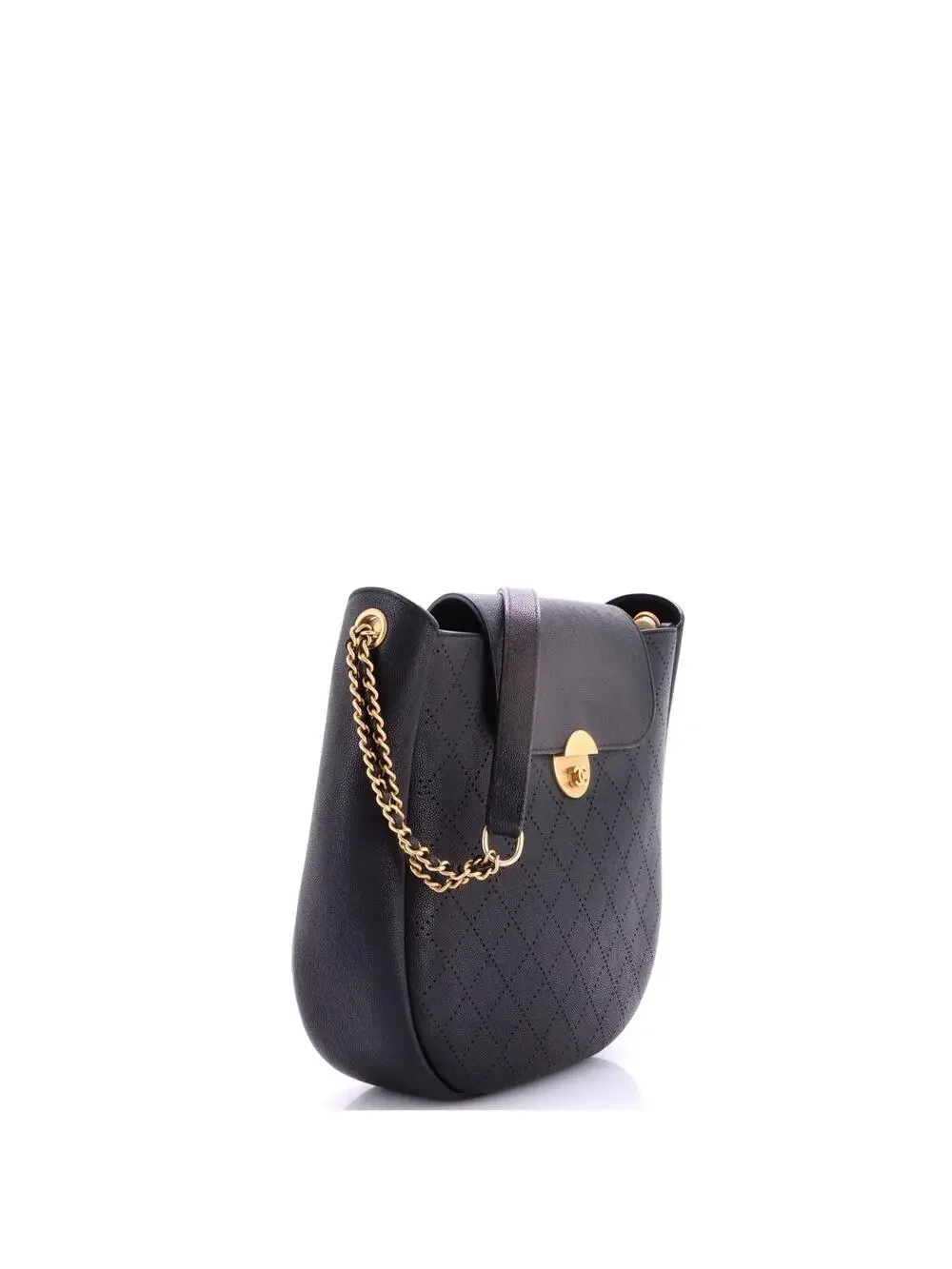Chanel Flap Hobo Diamond Perforated #266278C30B